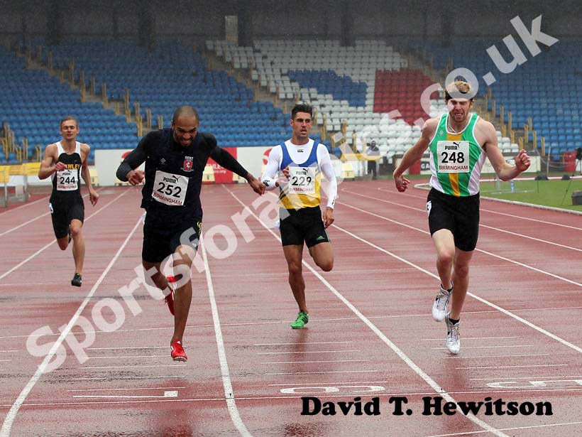 252 Lawrence Wooldridge (Kent), 248 Michael Warner (Notts AC), 400 metres at the 2012 England and North Champs.